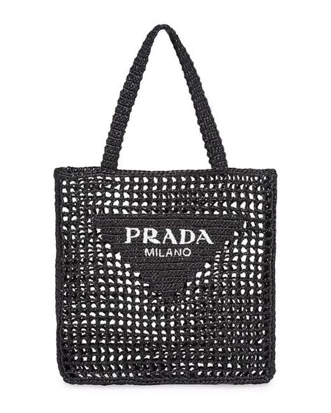 prada raffia saks.